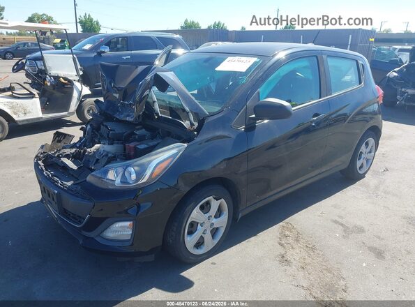 KL8CB6SAXKC750449 2019 CHEVROLET SPARK Black Передня ліва чверть