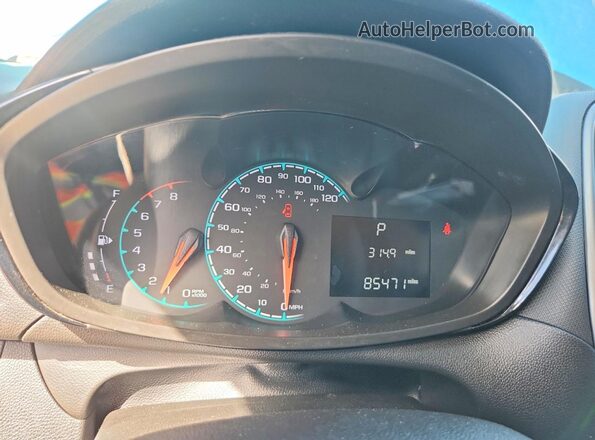 KL8CB6SAXMC709757 2021 CHEVROLET SPARK Blue ხელსაწყოთა პანელის ხედი