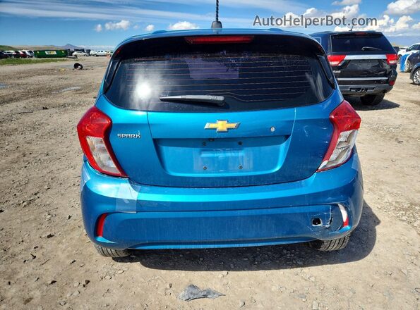 KL8CB6SAXMC709757 2021 CHEVROLET SPARK Blue უკანა ხედი