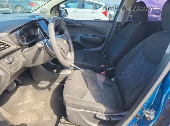 KL8CB6SAXMC709757 2021 CHEVROLET SPARK Blue წინა სალონის ხედი