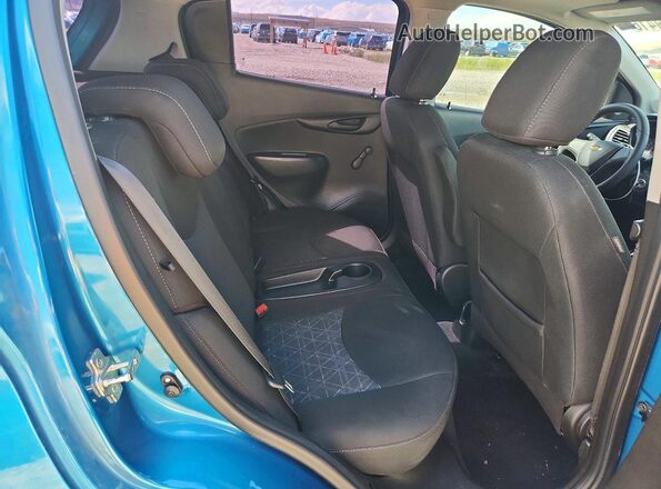 KL8CB6SAXMC709757 2021 CHEVROLET SPARK Blue უკანა სავარძლების ხედი