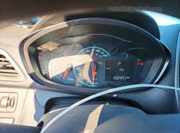 KL8CB6SAXMC724324 2021 CHEVROLET SPARK Blue Սարքավորումների վահանակի տեսք