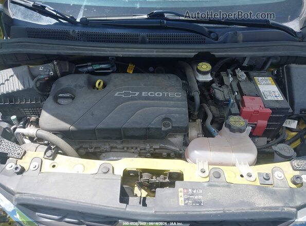 KL8CC6SA2NC016955 2022 CHEVROLET SPARK Yellow Widok z tyłu