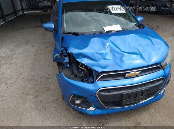 KL8CC6SA6JC439628 2018 CHEVROLET SPARK Blue Vista frontal
