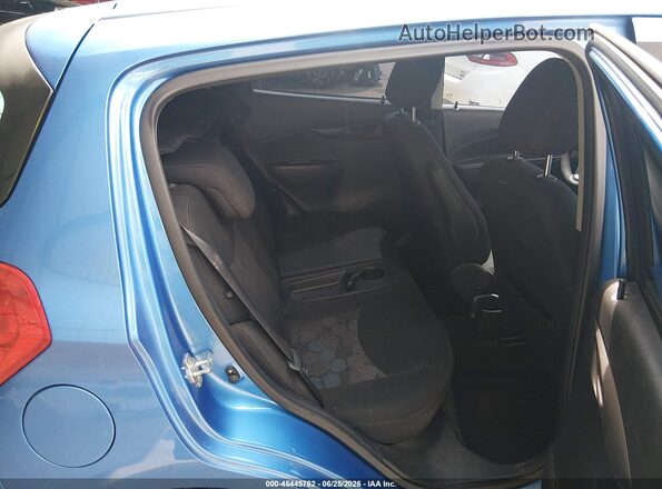 KL8CC6SA6JC439628 2018 CHEVROLET SPARK Blue Vista de la etiqueta del VIN