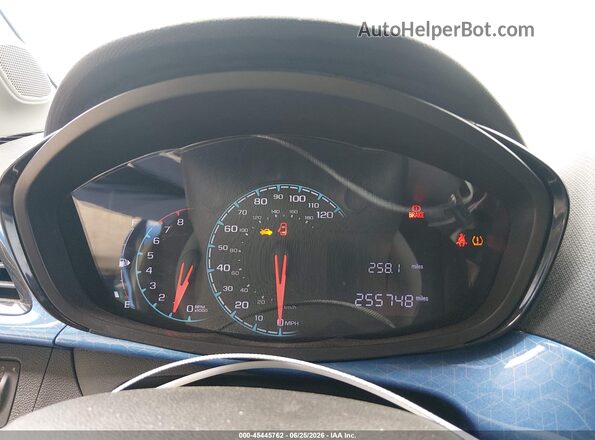 KL8CC6SA6JC439628 2018 CHEVROLET SPARK Blue Vista de los asientos traseros