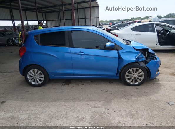 KL8CC6SA6JC439628 2018 CHEVROLET SPARK Blue Vista interior trasera