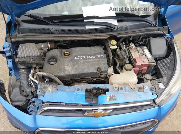 KL8CC6SA6JC439628 2018 CHEVROLET SPARK Blue Vista trasera