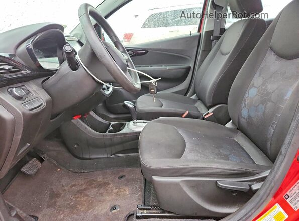 KL8CD6SA0GC637983 2016 CHEVROLET SPARK Red წინა სალონის ხედი