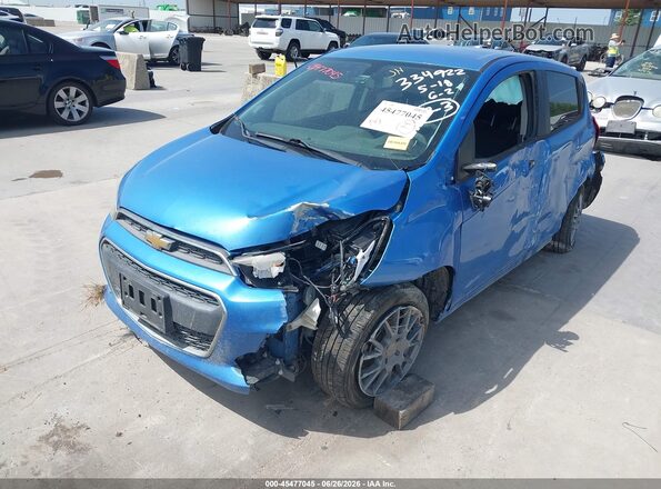 KL8CD6SA0HC773547 2017 CHEVROLET SPARK Blue Front left