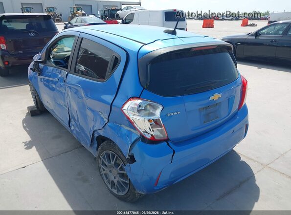 KL8CD6SA0HC773547 2017 CHEVROLET SPARK Blue Rear left