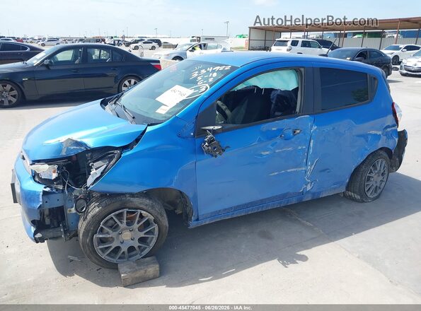 KL8CD6SA0HC773547 2017 CHEVROLET SPARK Blue Front view