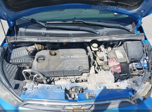 KL8CD6SA0HC773547 2017 CHEVROLET SPARK Blue Rear view