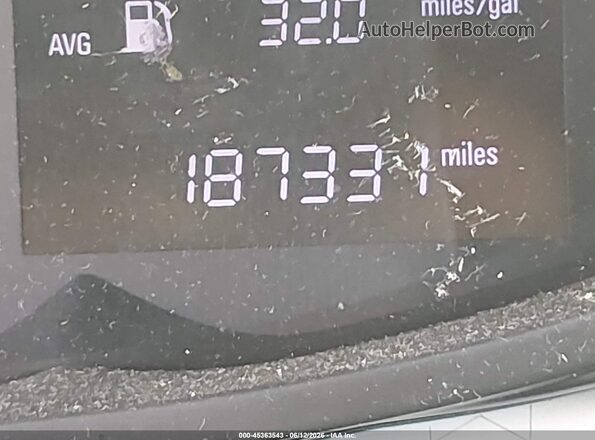 KL8CD6SA0HC838574 2017 CHEVROLET SPARK Белый Вид щитка приборов