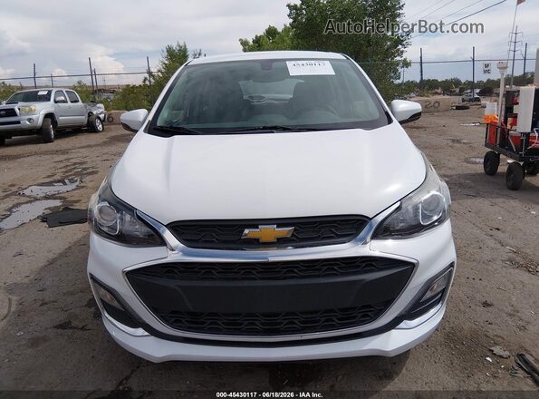 KL8CD6SA0MC716856 2021 CHEVROLET SPARK White Vista del cuadro de instrumentos