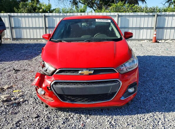 KL8CD6SA1GC637961 2016 CHEVROLET SPARK Red Front view