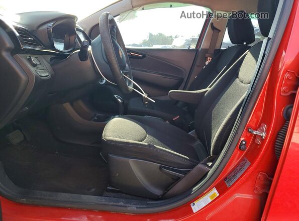 KL8CD6SA1GC637961 2016 CHEVROLET SPARK Red Front interior view