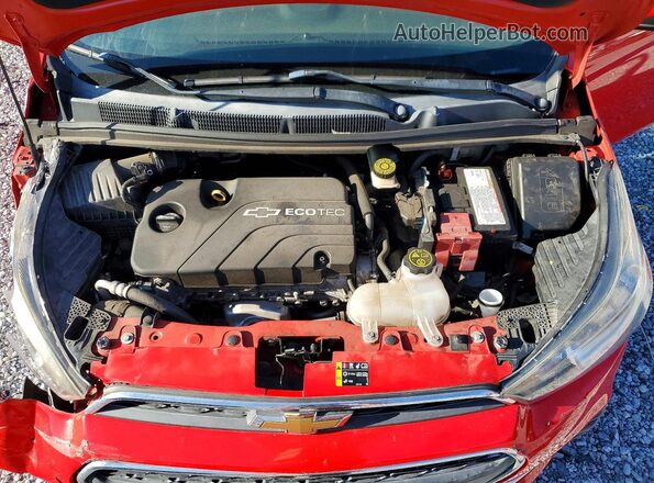 KL8CD6SA1GC637961 2016 CHEVROLET SPARK Red Engine compartment view