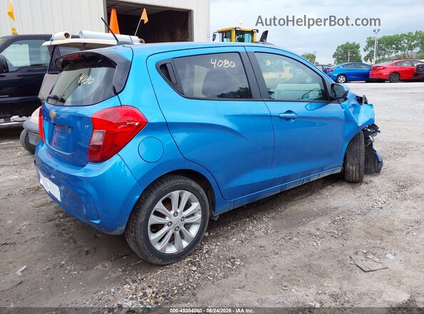 KL8CD6SA1HC775808 2017 CHEVROLET SPARK Blue Задня права чверть
