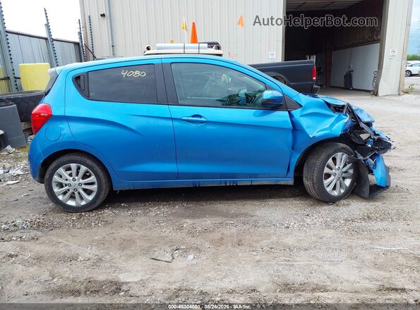 KL8CD6SA1HC775808 2017 CHEVROLET SPARK Blue Вид задньої частини салону