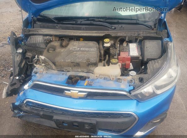 KL8CD6SA1HC775808 2017 CHEVROLET SPARK Blue Вид ззаду