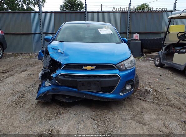 KL8CD6SA1HC775808 2017 CHEVROLET SPARK Blue Вид щитка приладів