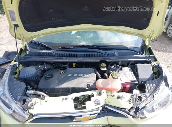 KL8CD6SA1HC785917 2017 CHEVROLET SPARK Green Вид ззаду