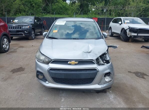 KL8CD6SA1JC422359 2018 CHEVROLET SPARK Silver Vista del cuadro de instrumentos