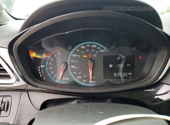 KL8CD6SA1MC227639 2021 CHEVROLET SPARK White Widok zestawu wskaźników