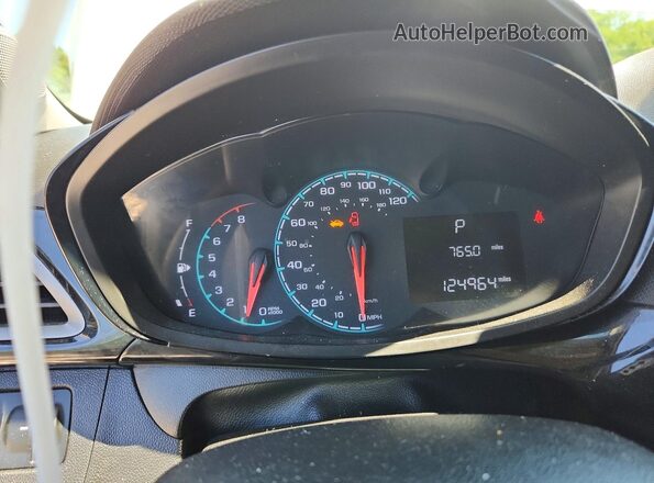 KL8CD6SA1MC732712 2021 CHEVROLET SPARK Silver Widok zestawu wskaźników