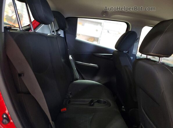 KL8CD6SA1MC742365 2021 CHEVROLET SPARK Red უკანა სავარძლების ხედი