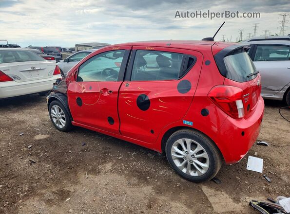 KL8CD6SA1MC743886 2021 CHEVROLET SPARK Red Հետևի ձախ