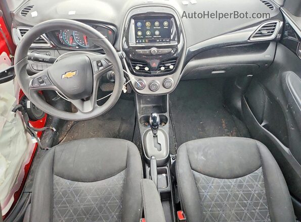 KL8CD6SA1MC743886 2021 CHEVROLET SPARK Red Առջևի վահանակի տեսք