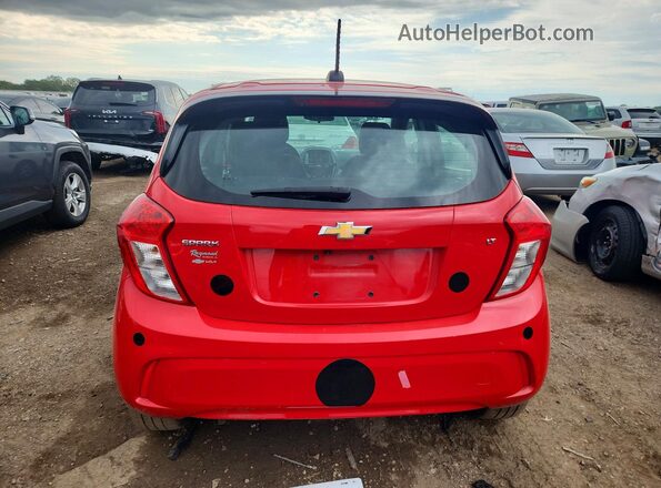KL8CD6SA1MC743886 2021 CHEVROLET SPARK Red Հետևի տեսք
