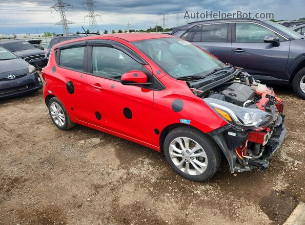 KL8CD6SA1MC743886 2021 CHEVROLET SPARK Red Առջևի աջ