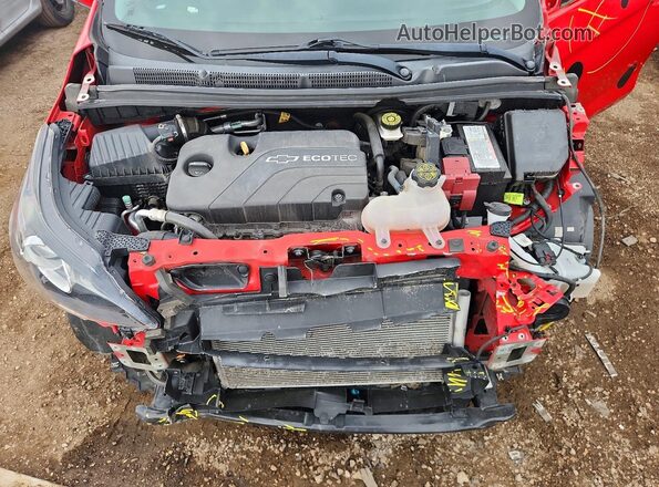 KL8CD6SA1MC743886 2021 CHEVROLET SPARK Red Սալոնի հետևի տեսք