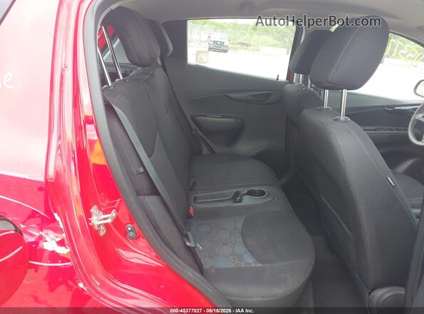 KL8CD6SA2GC574160 2016 CHEVROLET SPARK Red Widok naklejki z numerem VIN