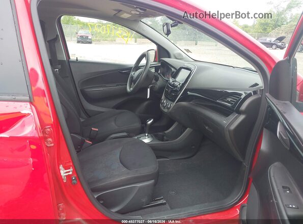 KL8CD6SA2GC574160 2016 CHEVROLET SPARK Red Widok wnętrza z przodu