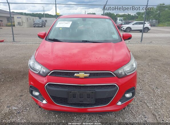 KL8CD6SA2GC574160 2016 CHEVROLET SPARK Red Widok zestawu wskaźników