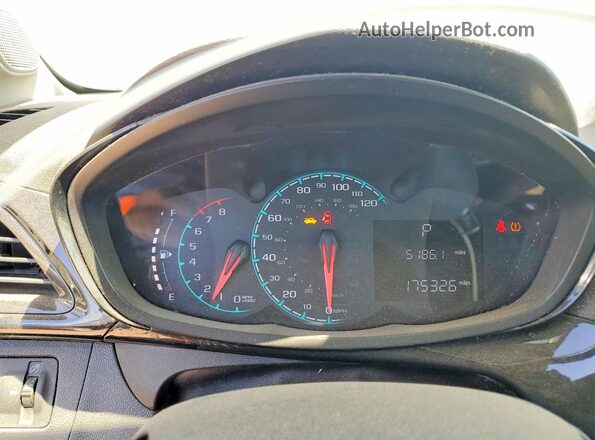 KL8CD6SA2GC619548 2016 CHEVROLET SPARK Black ხელსაწყოთა პანელის ხედი