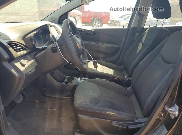 KL8CD6SA2GC619548 2016 CHEVROLET SPARK Black წინა სალონის ხედი