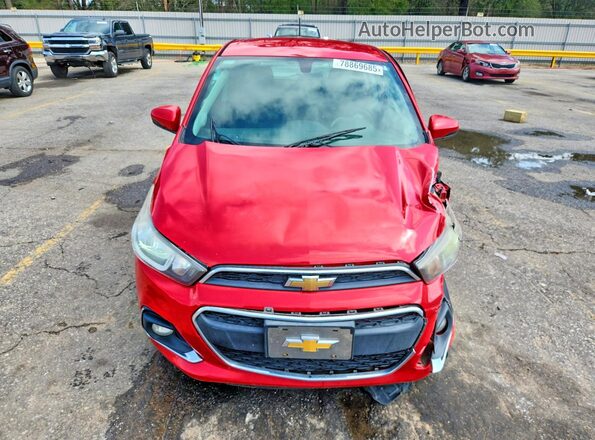 KL8CD6SA2HC707680 2017 CHEVROLET SPARK Red წინა ხედი