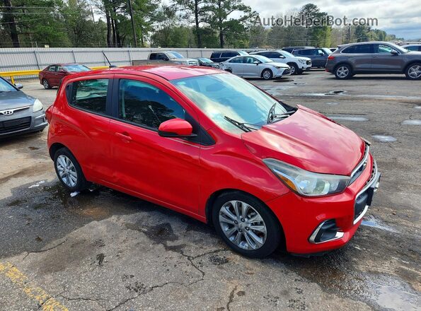 KL8CD6SA2HC707680 2017 CHEVROLET SPARK Red წინა მარჯვენა