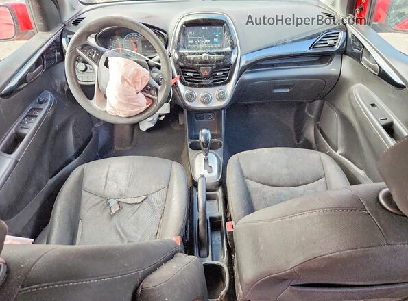 KL8CD6SA2HC707680 2017 CHEVROLET SPARK Red წინა პანელის ხედი