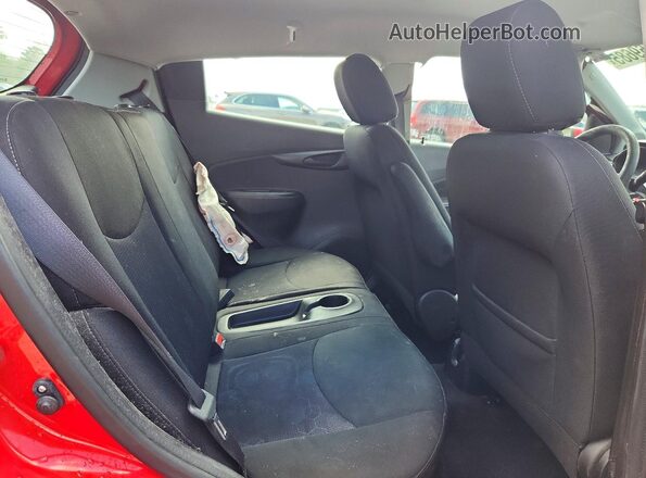 KL8CD6SA2HC707680 2017 CHEVROLET SPARK Red უკანა სავარძლების ხედი
