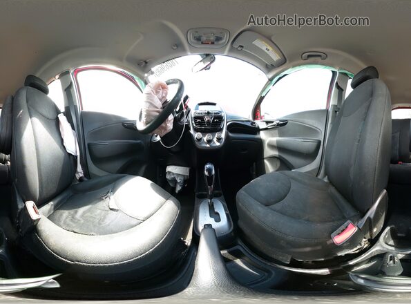 KL8CD6SA2HC707680 2017 CHEVROLET SPARK Red VIN კოდის სტიკერის ხედი