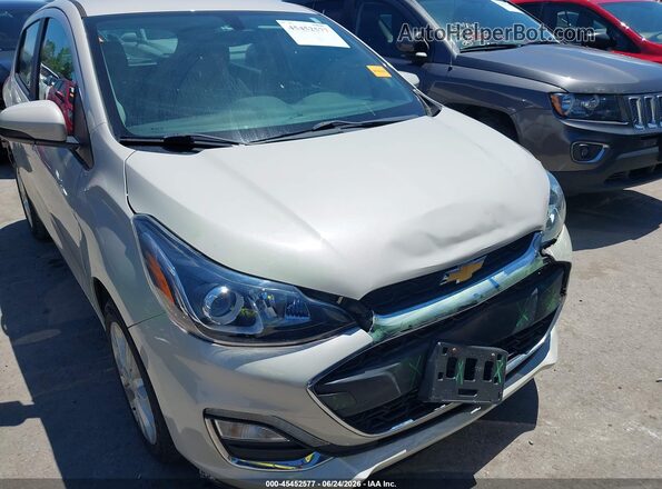 KL8CD6SA2KC738323 2019 CHEVROLET SPARK Gray Front view