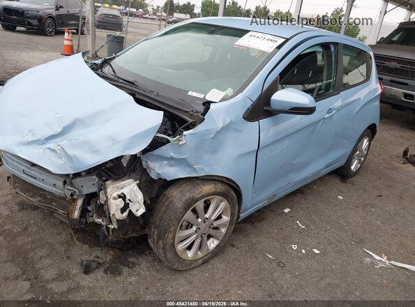 KL8CD6SA3GC558081 2016 CHEVROLET SPARK Blue წინა მარცხენა ხედი სამი მეოთხედიდან