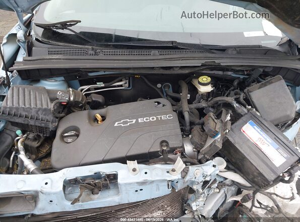 KL8CD6SA3GC558081 2016 CHEVROLET SPARK Blue უკანა ხედი