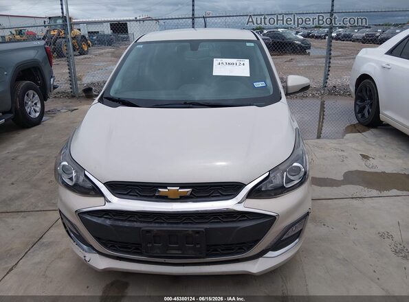 KL8CD6SA3KC724446 2019 CHEVROLET SPARK Кремовый Вид щитка приборов